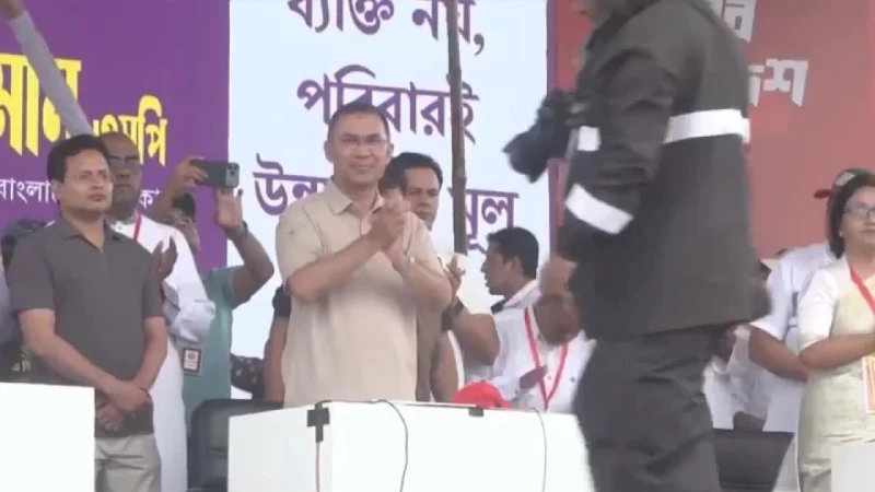 শ্রীমঙ্গলের অনুষ্ঠানে যোগ দিলেন প্রধানমন্ত্রী