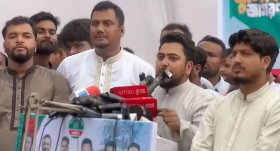 বিএনপি সরকার জাতির সাথে গাদ্দারি করছে : নাহিদ ইসলাম