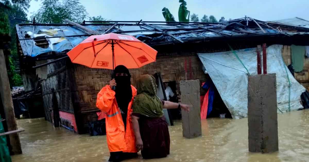 উখিয়া–টেকনাফের রোহিঙ্গা ক্যাম্পে তিন দিনে ১০ জনের মৃত্যু, ক্ষতিগ্রস্ত ১৬ হাজার