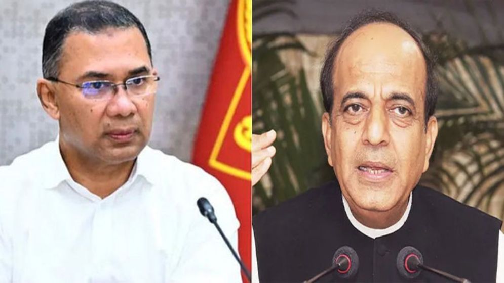 প্রধানমন্ত্রীর সঙ্গে বৈঠকে ভারতীয় হাইকমিশনার দীনেশ ত্রিবেদী