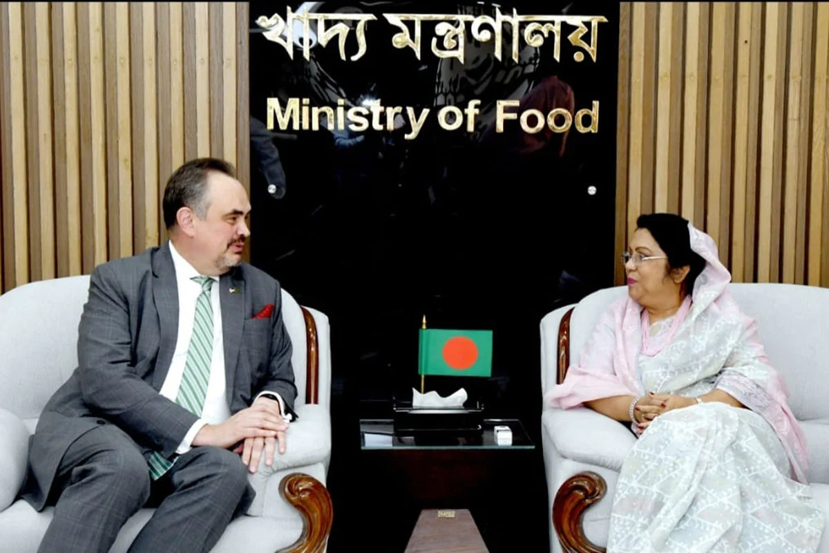 নিরাপদ খাদ্য নিশ্চিতকরণ ও খাদ্যশস্য সংরক্ষণে যুক্তরাষ্ট্রের কারিগরি সহায়তা চাইলেন খাদ্যমন্ত্রী
